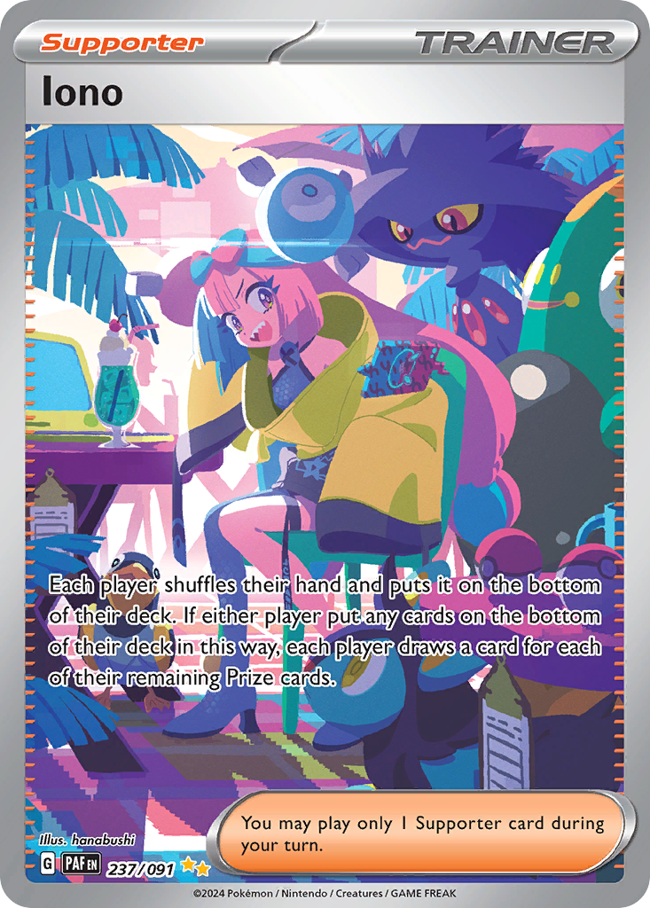 Iono 237/091 - 237/091 (Foil) Near Mint_Foil
