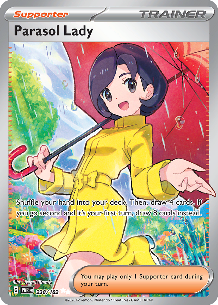Parasol Lady - 238/182 (Foil) Near Mint_Foil