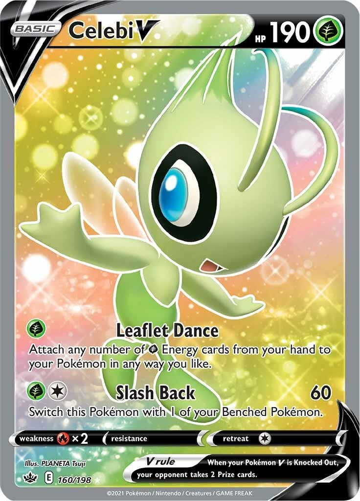 Celebi V (Full Art) - 160/198 (Holo)