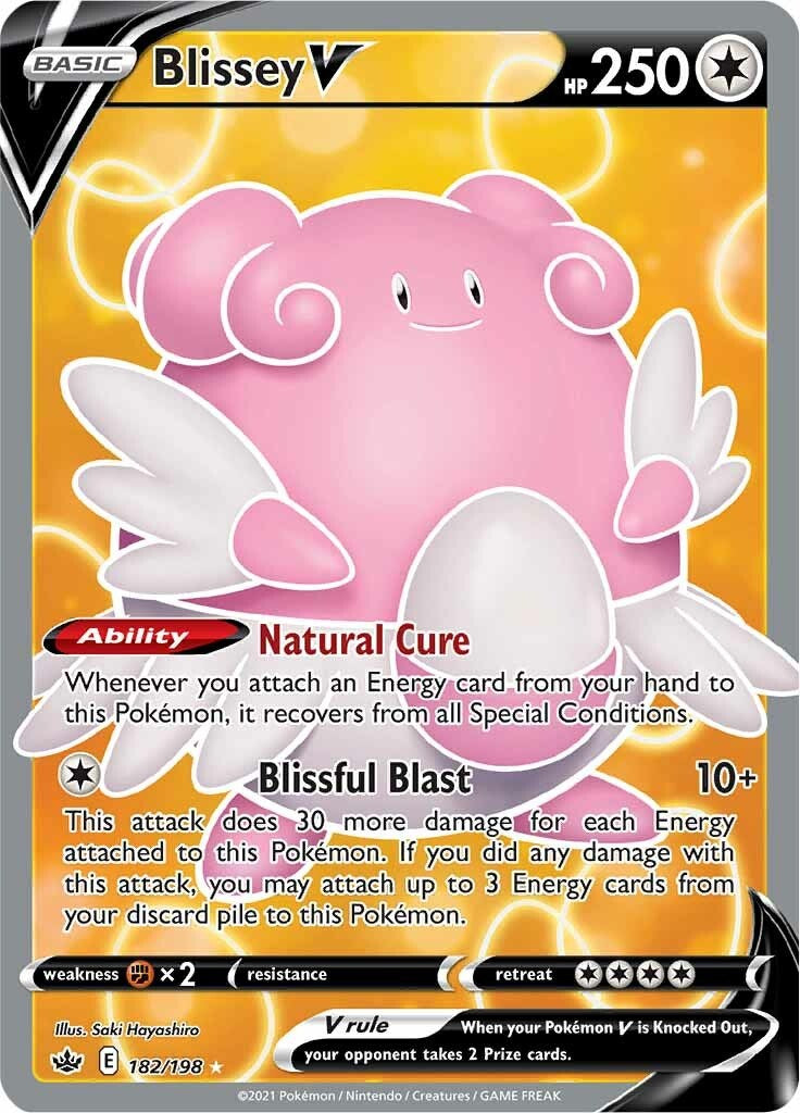 Blissey V (Full Art) - 182/198 (Holo)