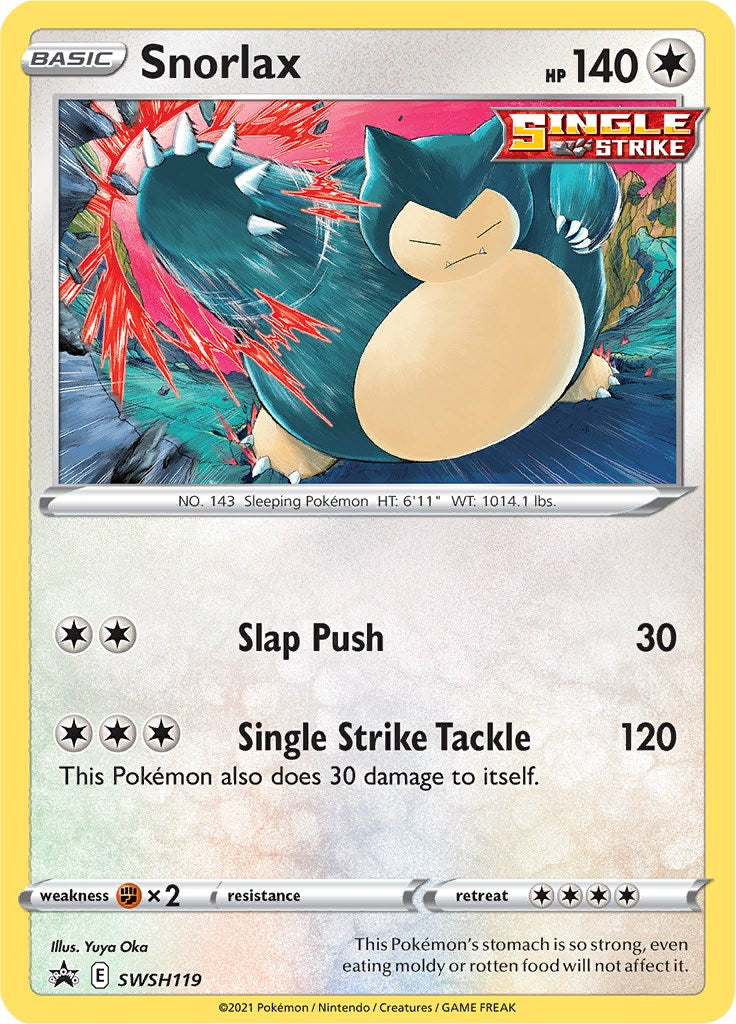 holographic snorlax pokemon card Snorlax