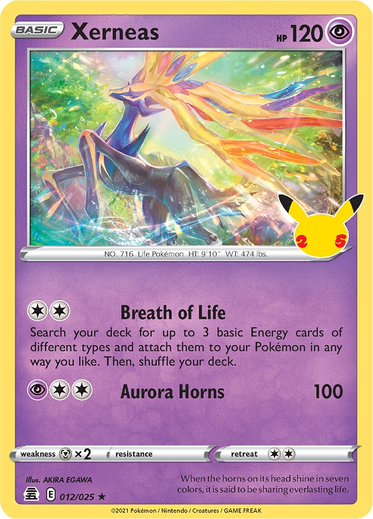 Xerneas - 012/025 (Holo)