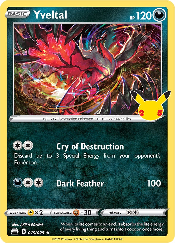 Yveltal - 019/025 (Holo)