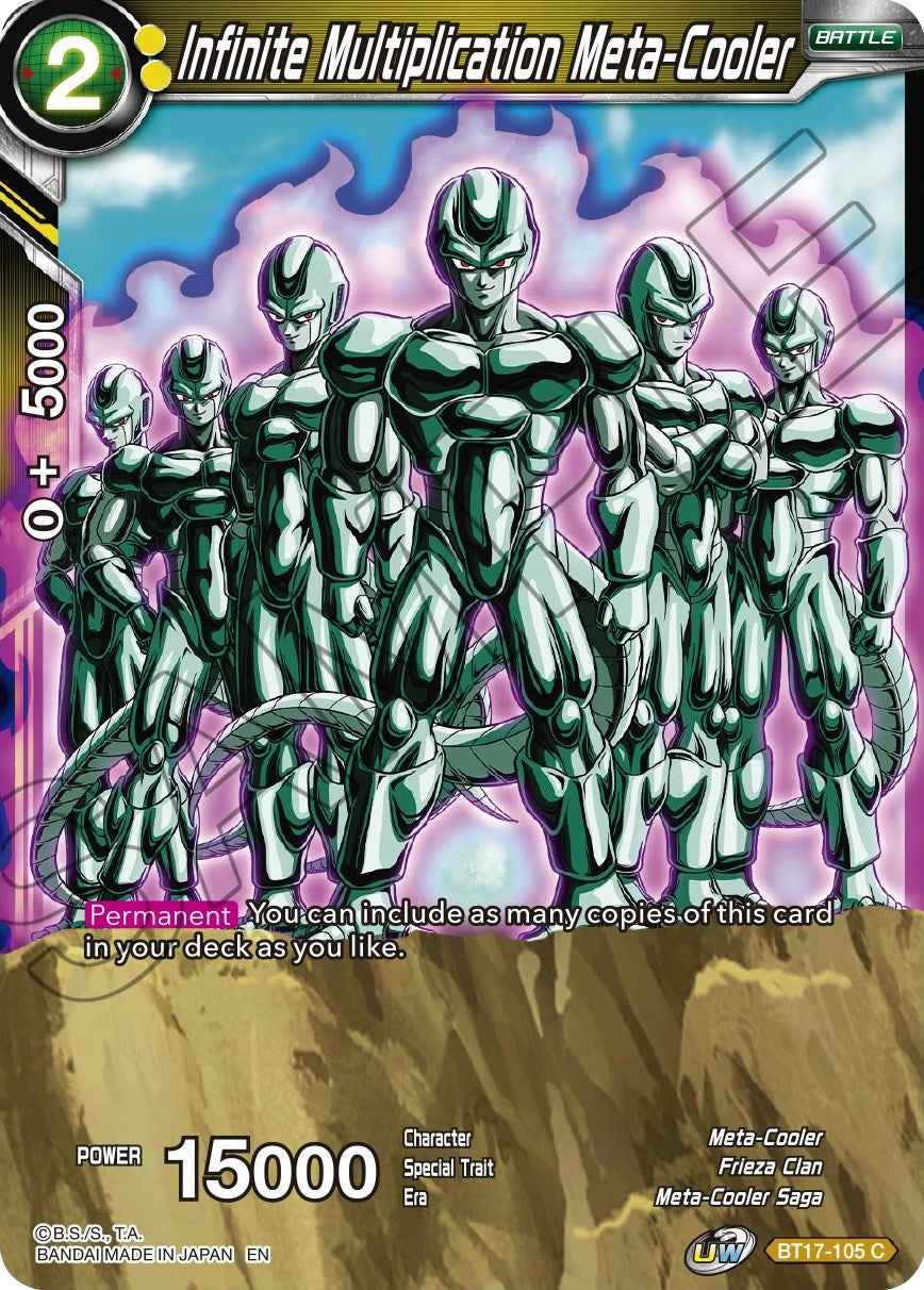 Infinite Multiplication Meta-Cooler - BT17-105 (Normal) Near Mint_Normal