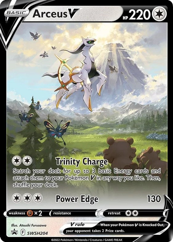 Arceus V - SWSH204 (Foil) Near Mint_Foil