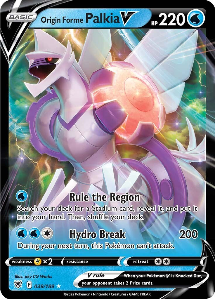 Origin Forme Palkia V - 039/189 (Holo)