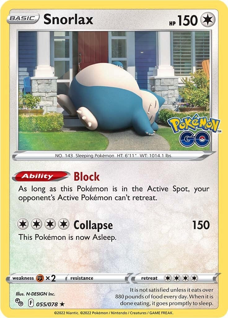 Snorlax - 055/078 (Holo)
