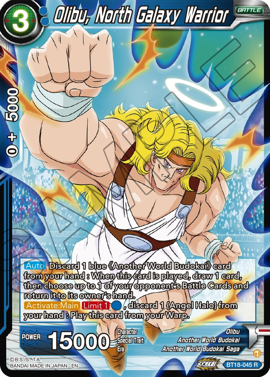 Olibu, North Galaxy Warrior - BT18-045 (Normal) Near Mint_Normal