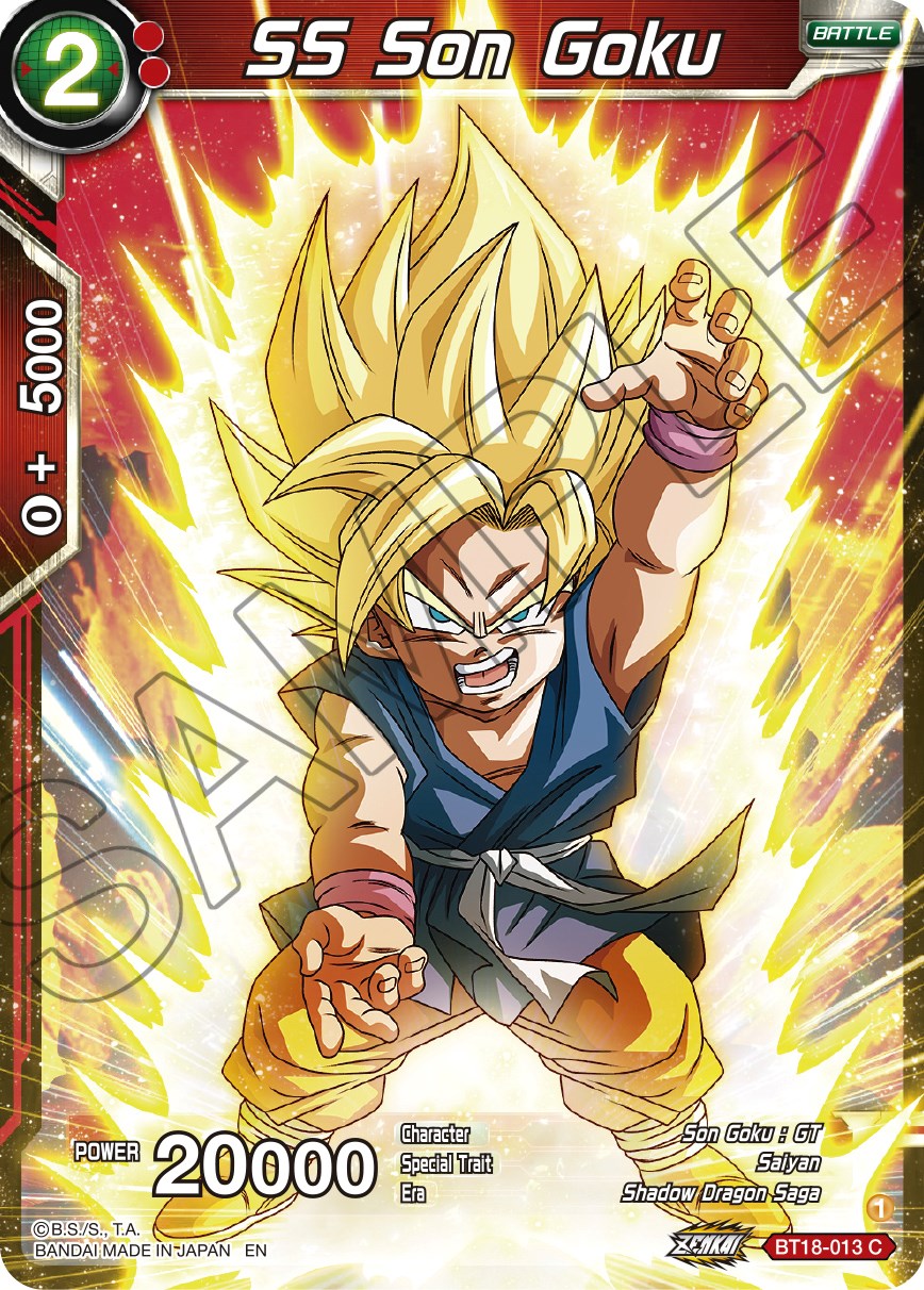 SS Son Goku - BT18-013 (Normal) Near Mint_Normal