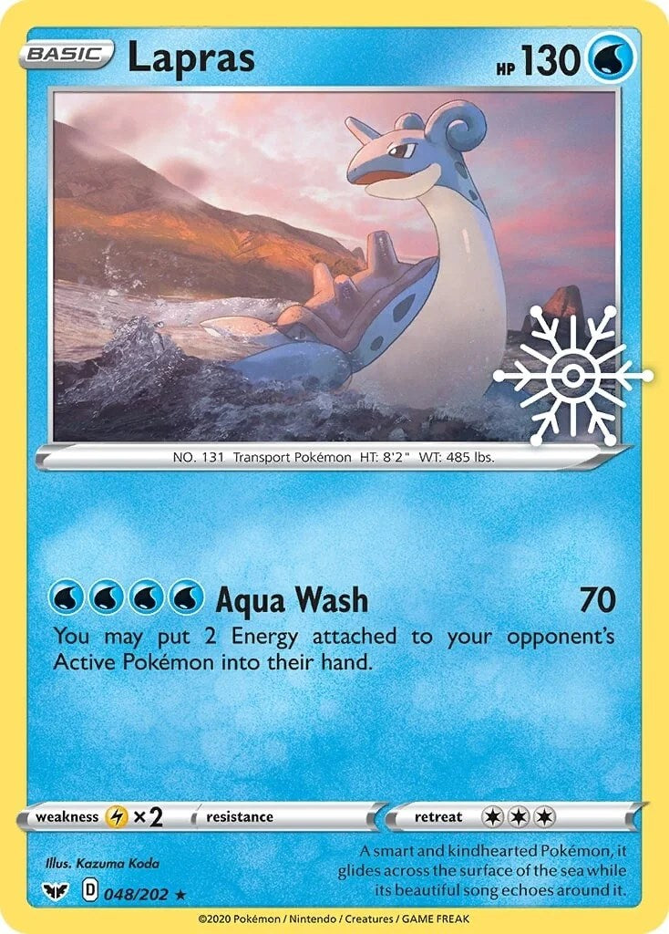 Lapras - 048/202 (Holiday Calendar) - 048/202 (Holo)