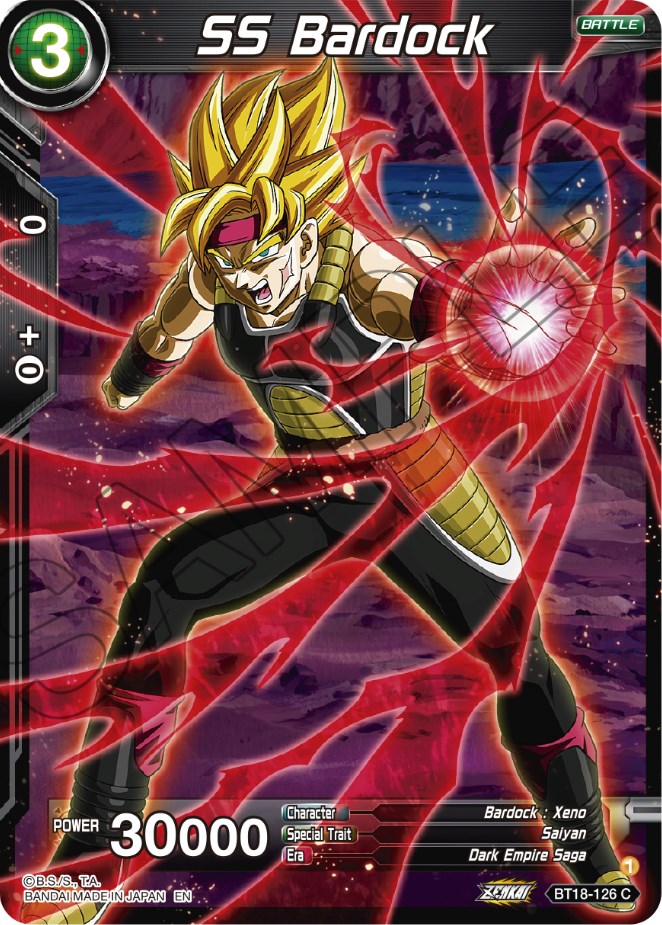 SS Bardock - BT18-126 (Normal) Near Mint_Normal
