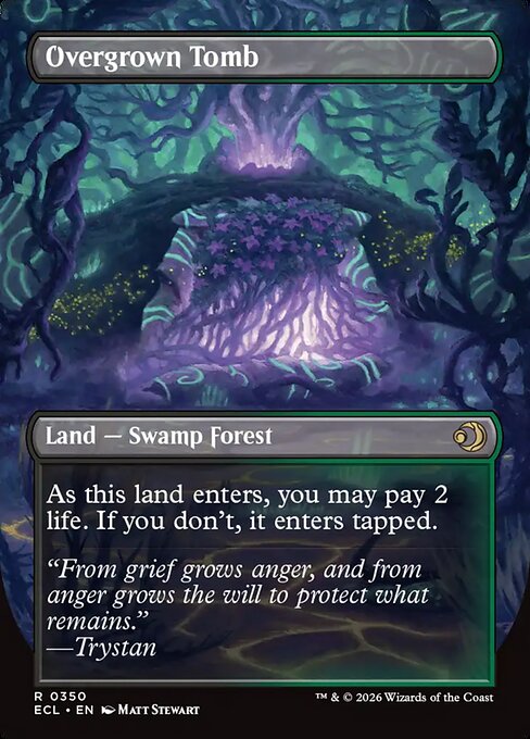 Overgrown Tomb ECL #350 Foil