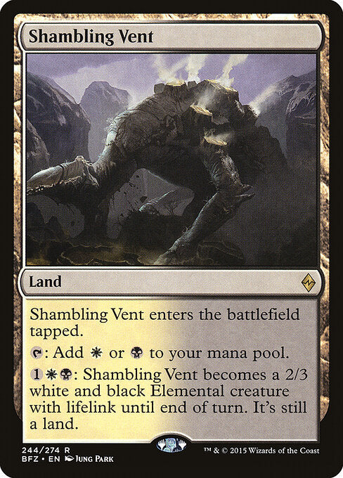 Shambling Vent BFZ #244 Non-Foil