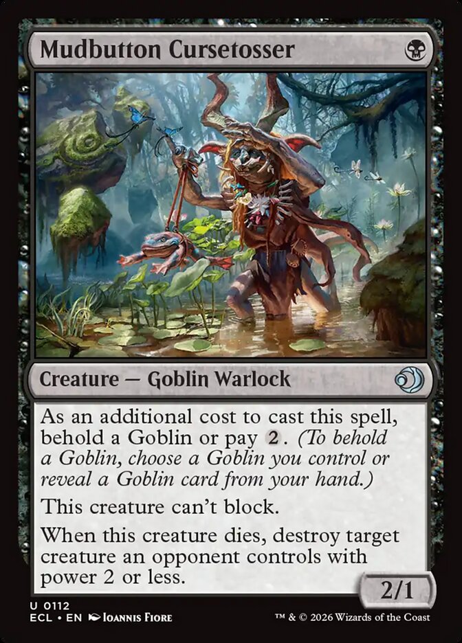 Mudbutton Cursetosser - 112 (Foil)