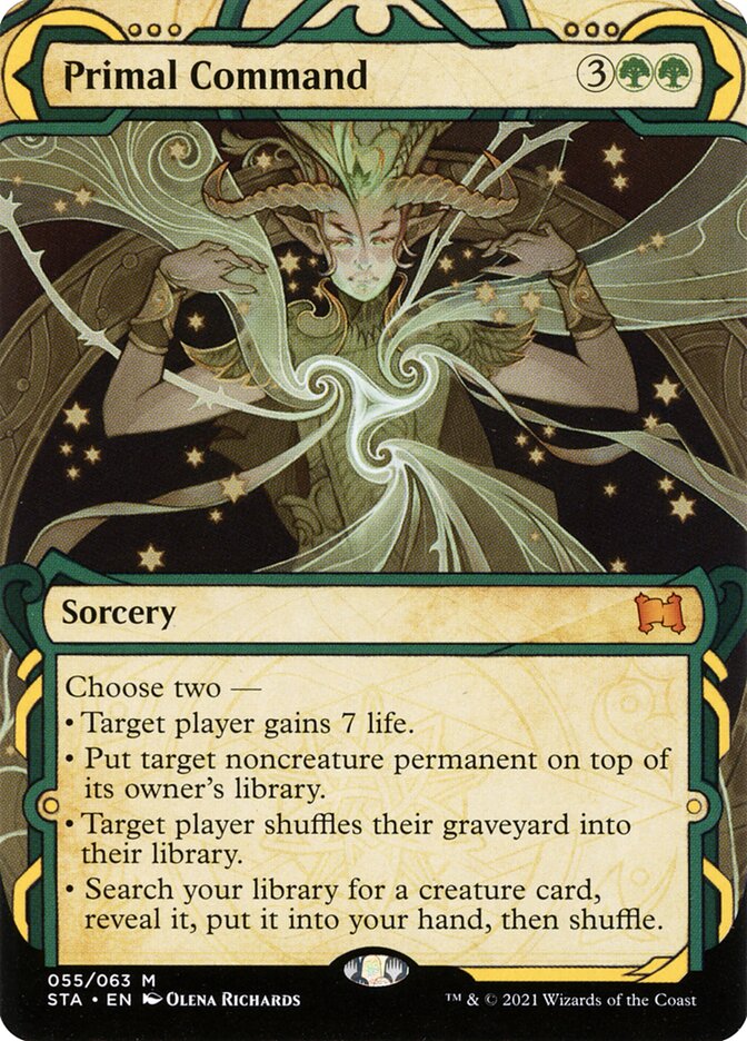 Primal Command - 55 (Etched Foil)