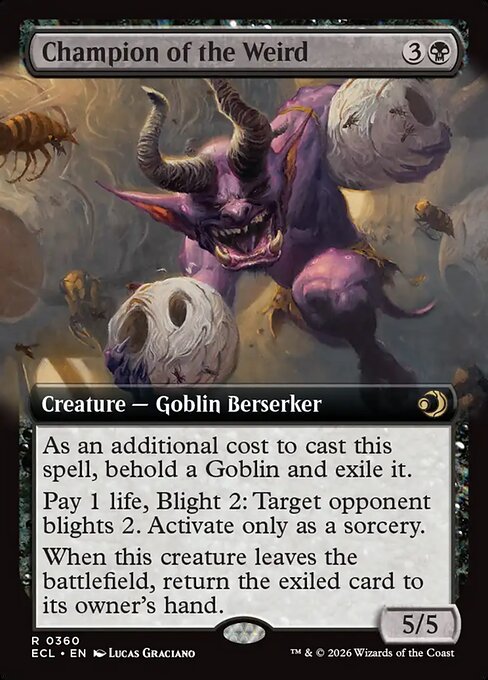 Champion of the Weird ECL #360 Non-Foil