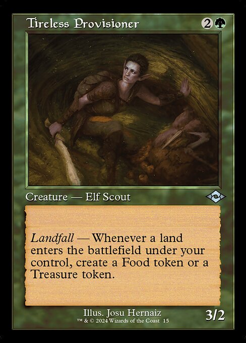 Tireless Provisioner Retro - 15 (Foil) Near Mint_Foil