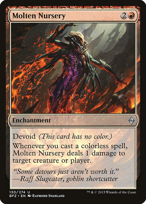 Molten Nursery - 130 (Normal) Near Mint_Non-Foil