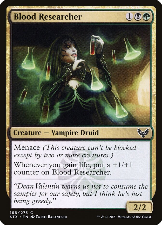 Blood Researcher - 166 (Foil)