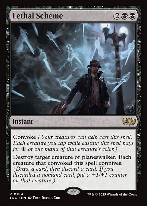 Lethal Scheme TDC #184 Non-Foil