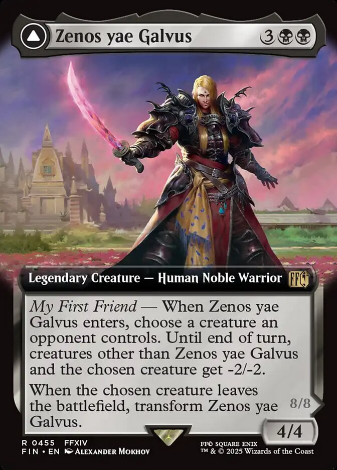 Zenos yae Galvus // Shinryu, Transcendent Rival - 455 (JP)