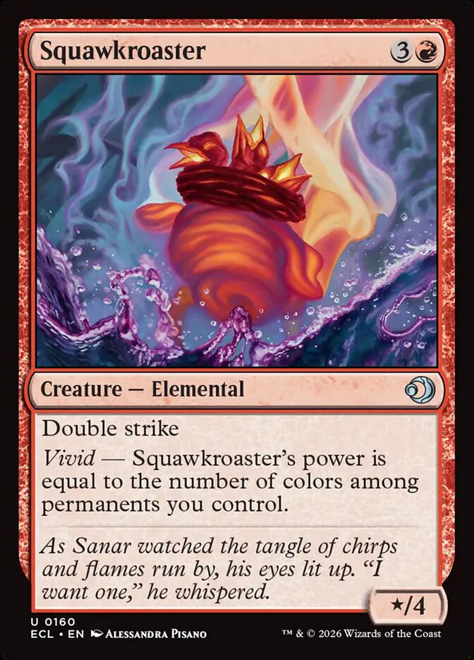 Squawkroaster - 160 (Foil)