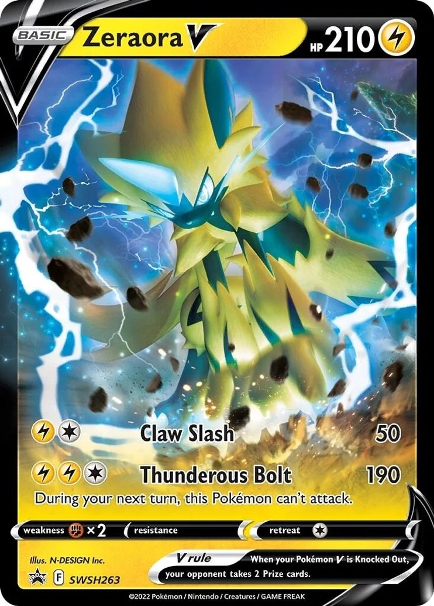 Zeraora V - SWSH263 - SWSH263 (Holo)