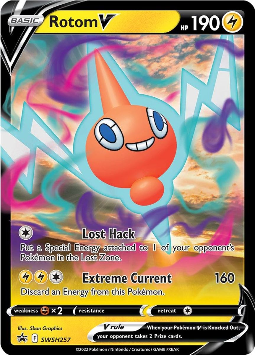Rotom V - SWSH257 - SWSH257 (Holo)