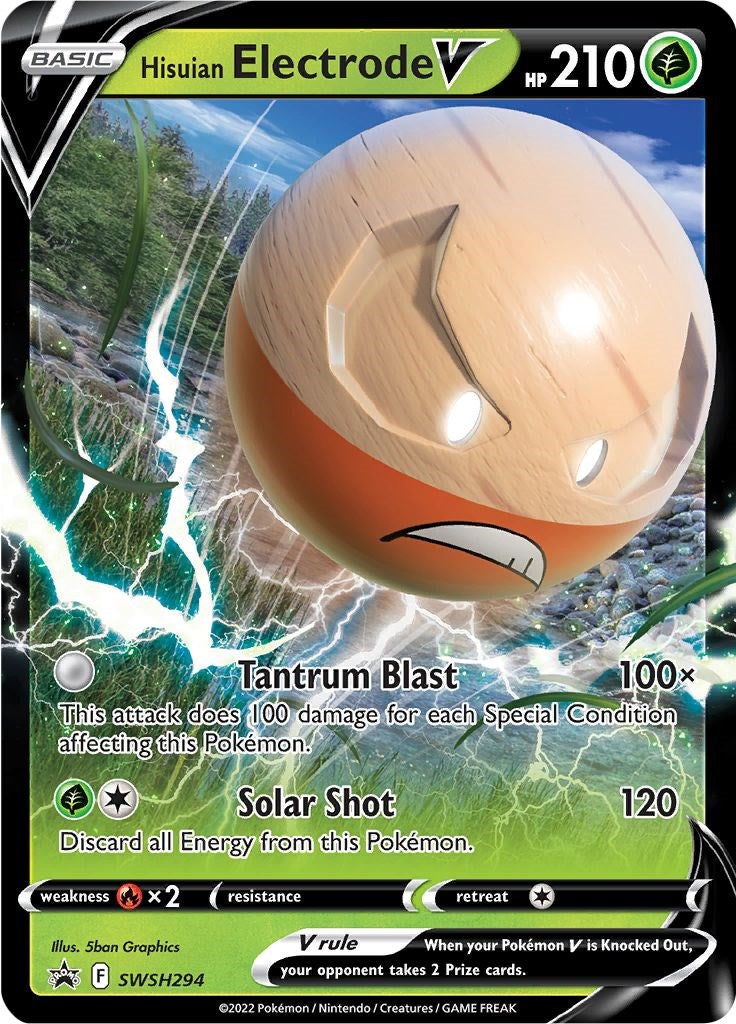 Hisuian Electrode V - SWSH294 (Holo)