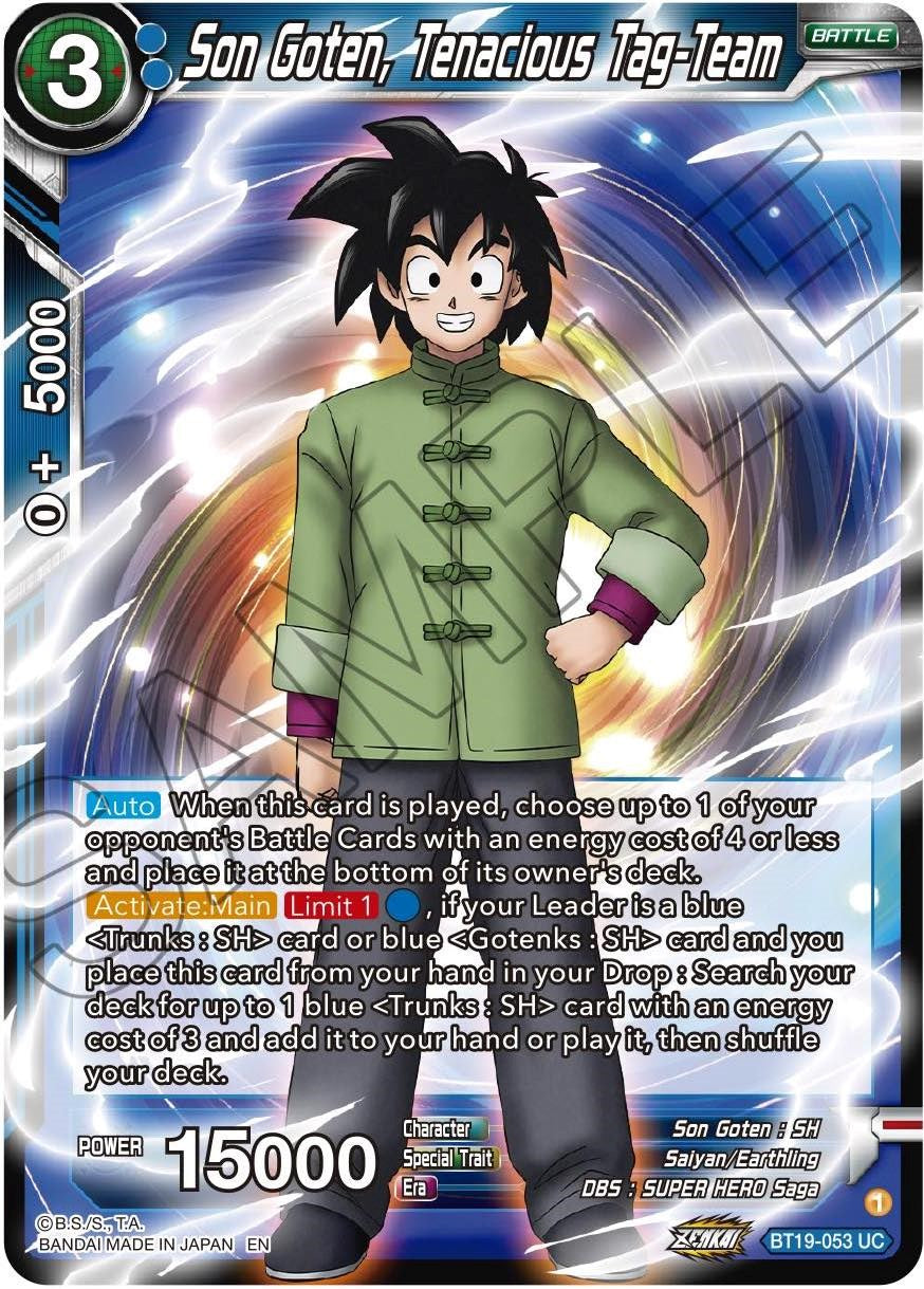 Son Goten, Tenacious Tag-Team - BT19-053 (Normal) Near Mint_Normal