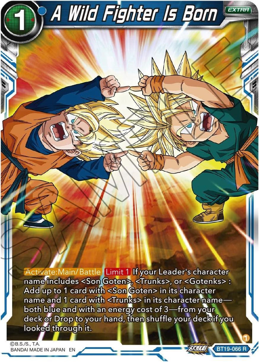 A Wild Fighter Is Born - BT19-066 (Normal) Near Mint_Normal