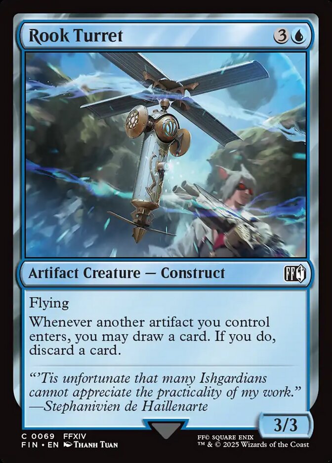Rook Turret - 69 (Foil) (JP)