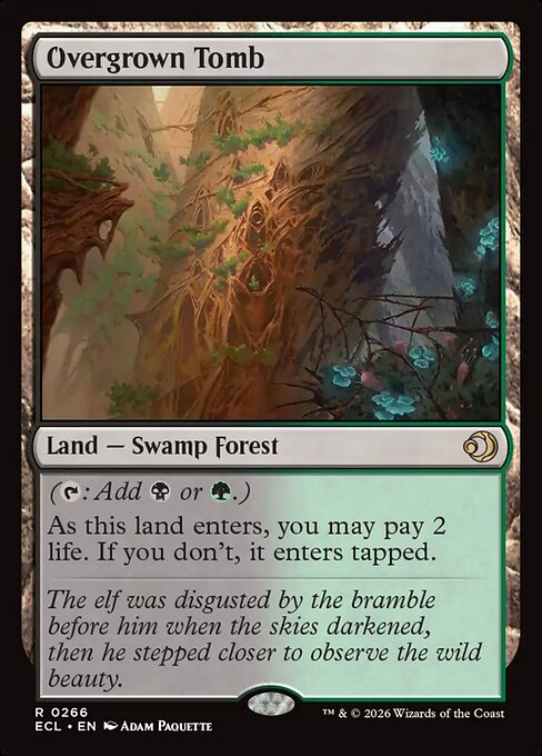 Overgrown Tomb ECL #266 Foil