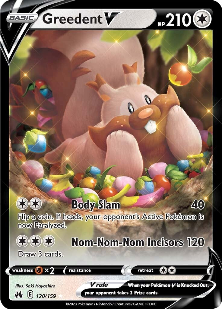 Greedent V - 120/159 (Holo)