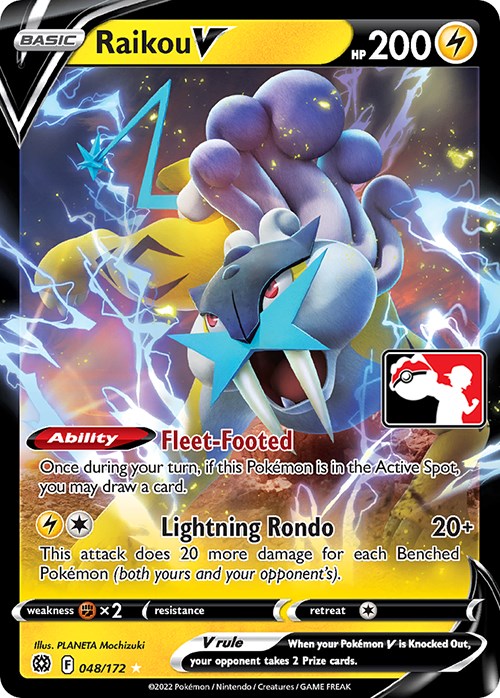 Raikou V - 048/172 (Holo)
