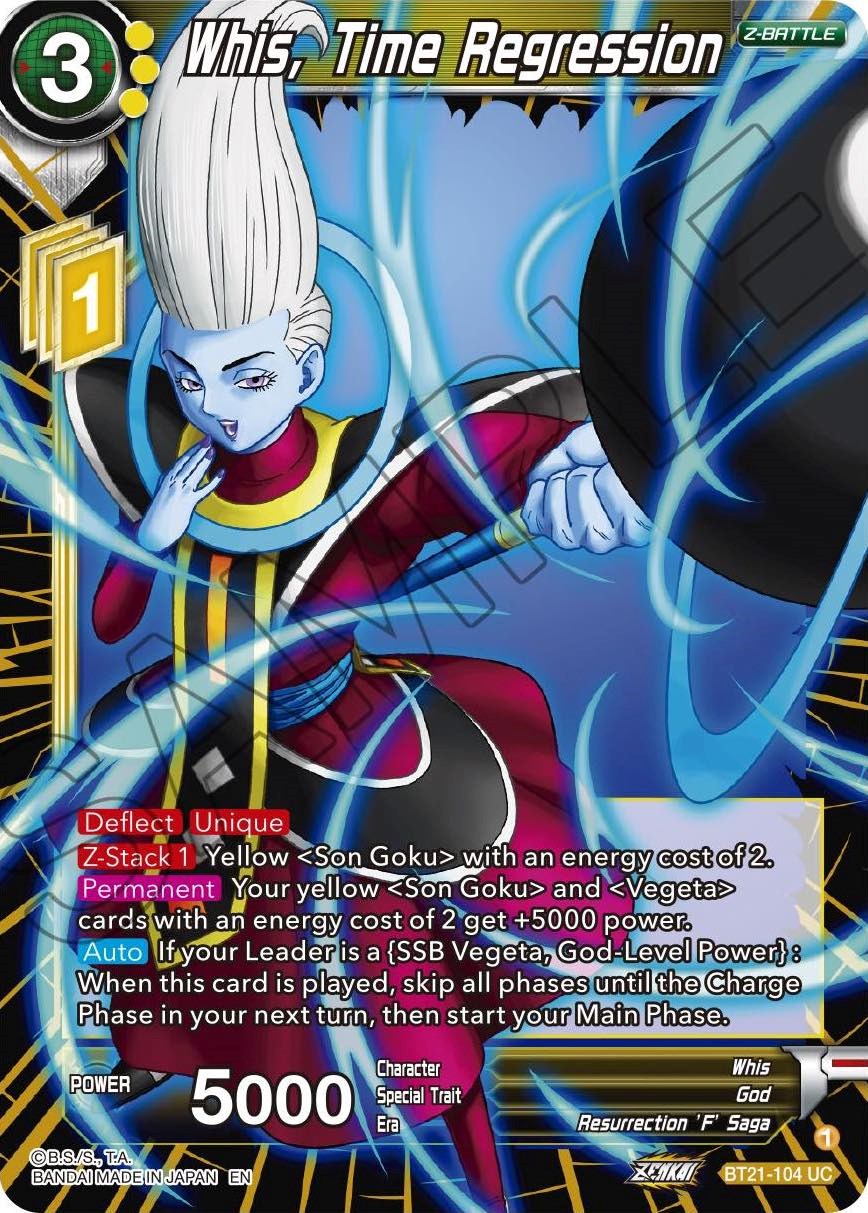 Whis, Time Regression - BT21-104 (Normal) Near Mint_Normal