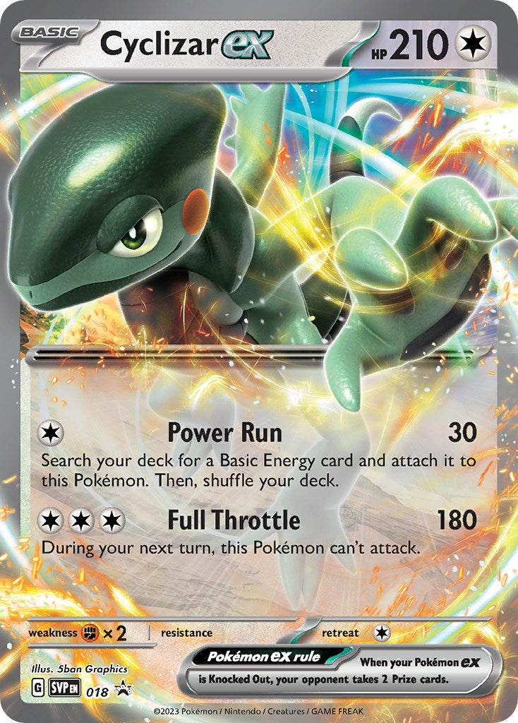 Cyclizar ex - 018 - 18 (Holo)