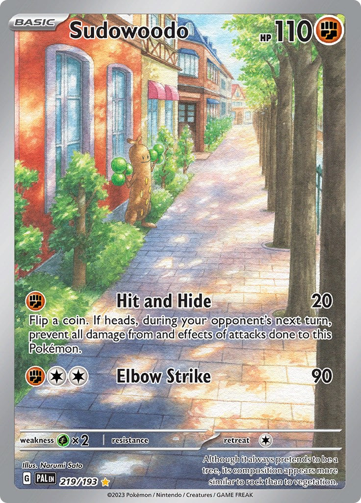 Sudowoodo - 219/193 - 219/193 (Holo)