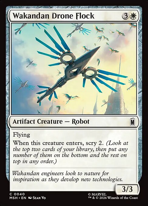 Wakandan Drone Flock - 40 (Foil)