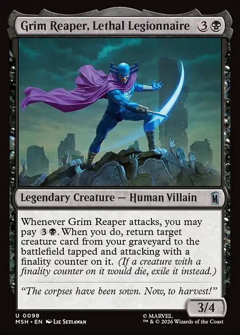 Grim Reaper, Lethal Legionnaire - 98 (Foil)