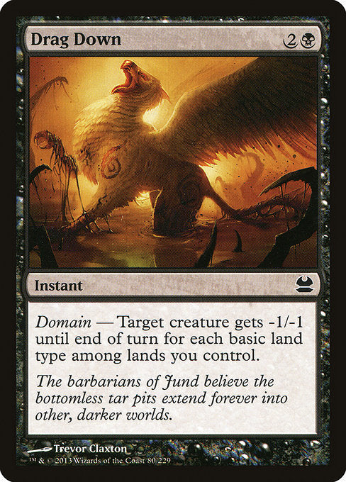 Drag Down - 80 (Normal) Near Mint_Non-Foil