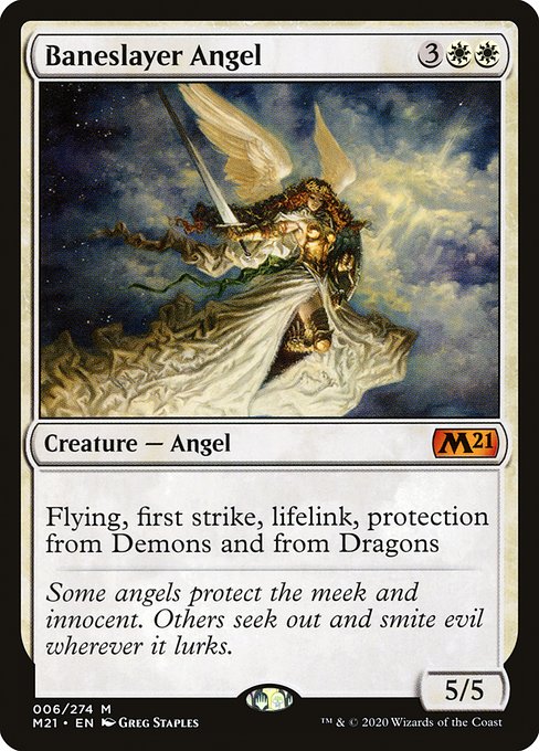 Baneslayer Angel - 6 (Foil) Near Mint_Foil