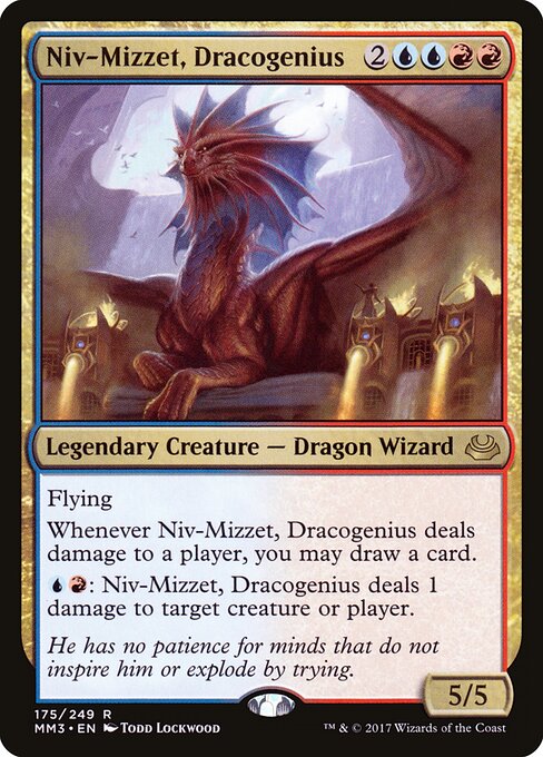 Niv-Mizzet, Dracogenius MM3 #175 Non-Foil