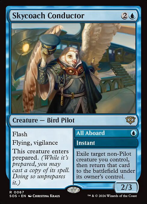 Skycoach Conductor // All Aboard SOS #67 Non-Foil