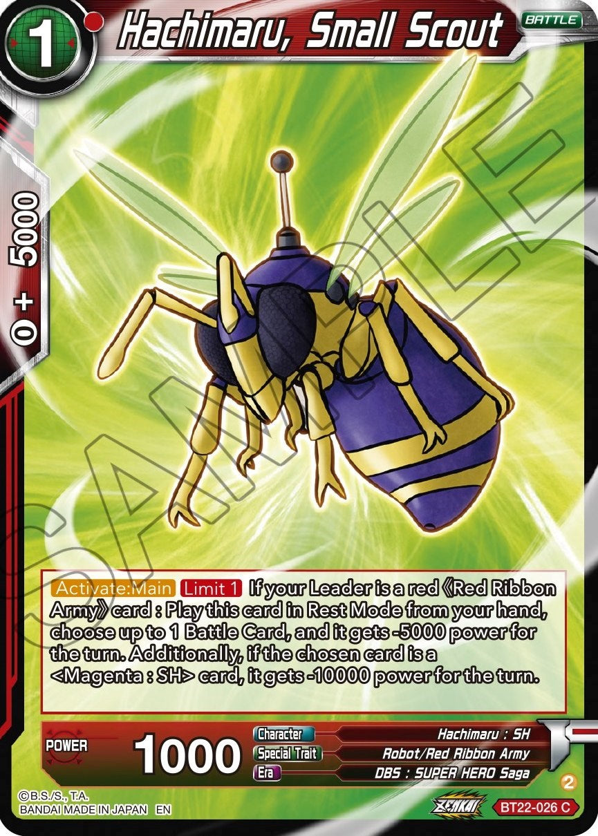 Hachimaru, Small Scout - BT22-026 (Normal) Near Mint_Normal