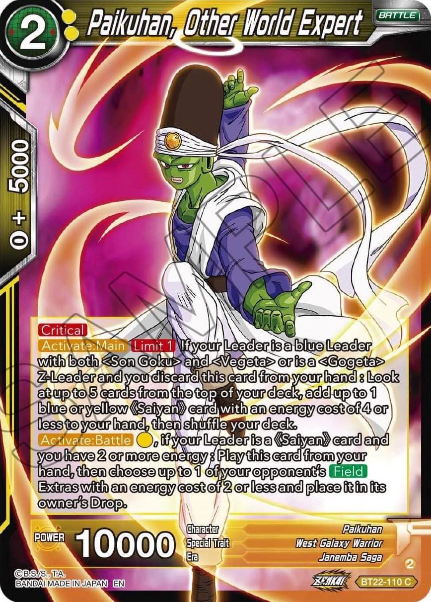 Paikuhan, Other World Expert - BT22-110 (Normal) Near Mint_Normal