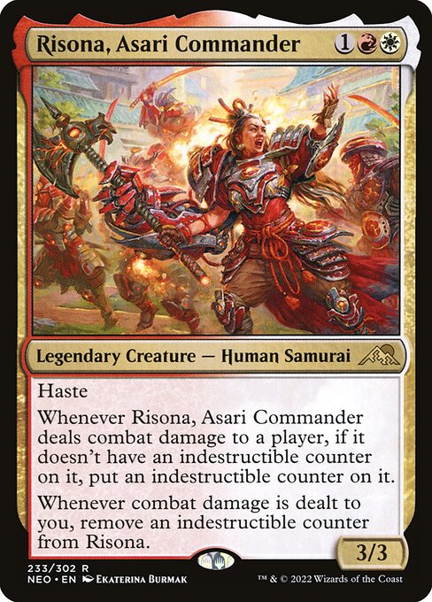 Risona, Asari Commander NEO #233 Non-Foil