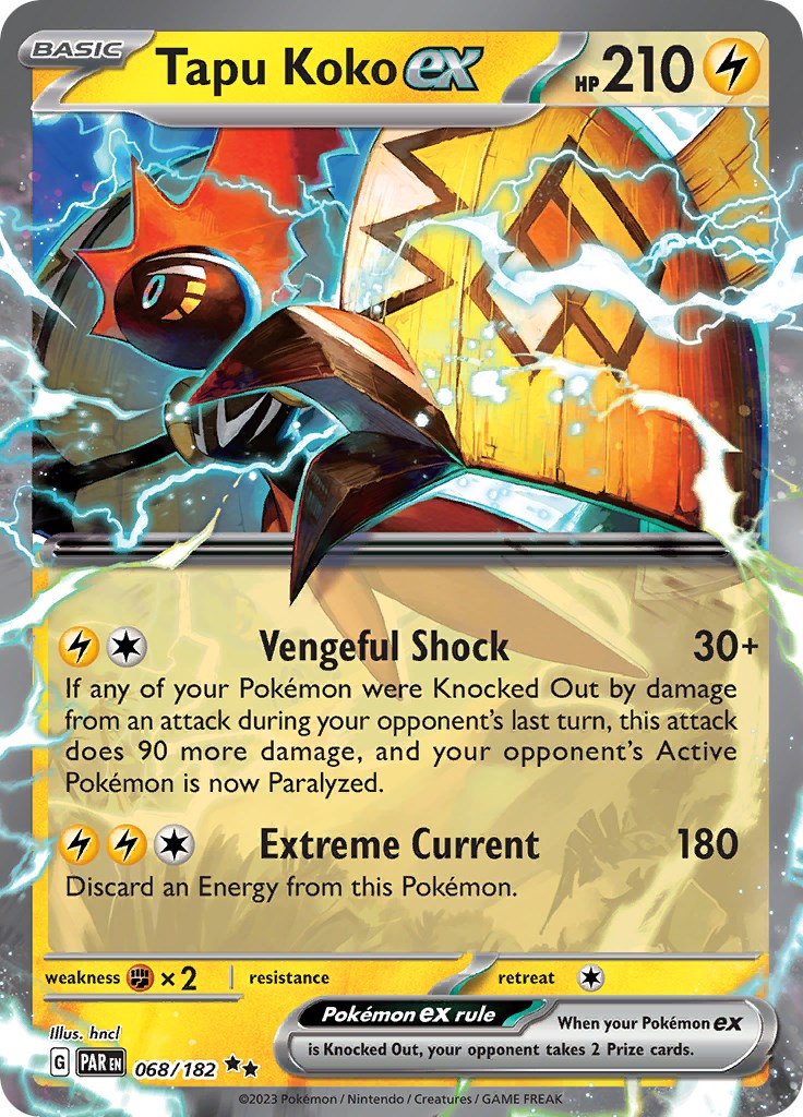 Tapu Koko ex - 068/182 - 068/182 (Holo)