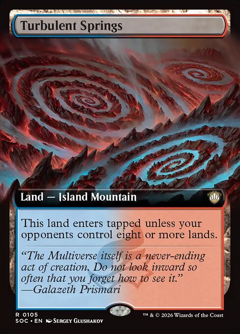 Turbulent Springs SOC #105 Non-Foil