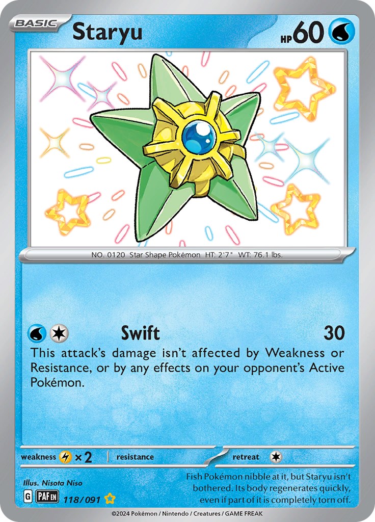 Staryu - 118/091 (Holo)